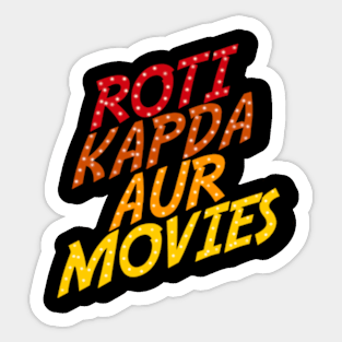 Cinema fan design Sticker